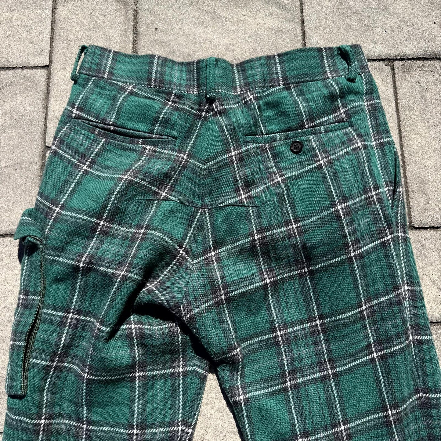 AW99 Undakovrist Green Plaid Pants
