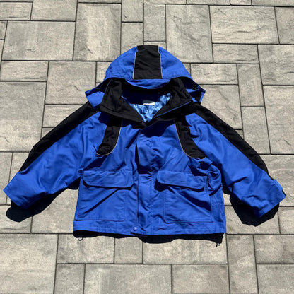 AW16 Balenciaga Blue Swing Jacket
