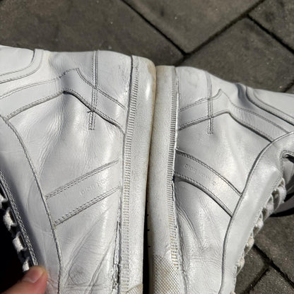 SS04 Dior Homme White Strip Sneakers