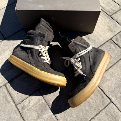 SS18 Rick Owens Blistered Leather Geobasket