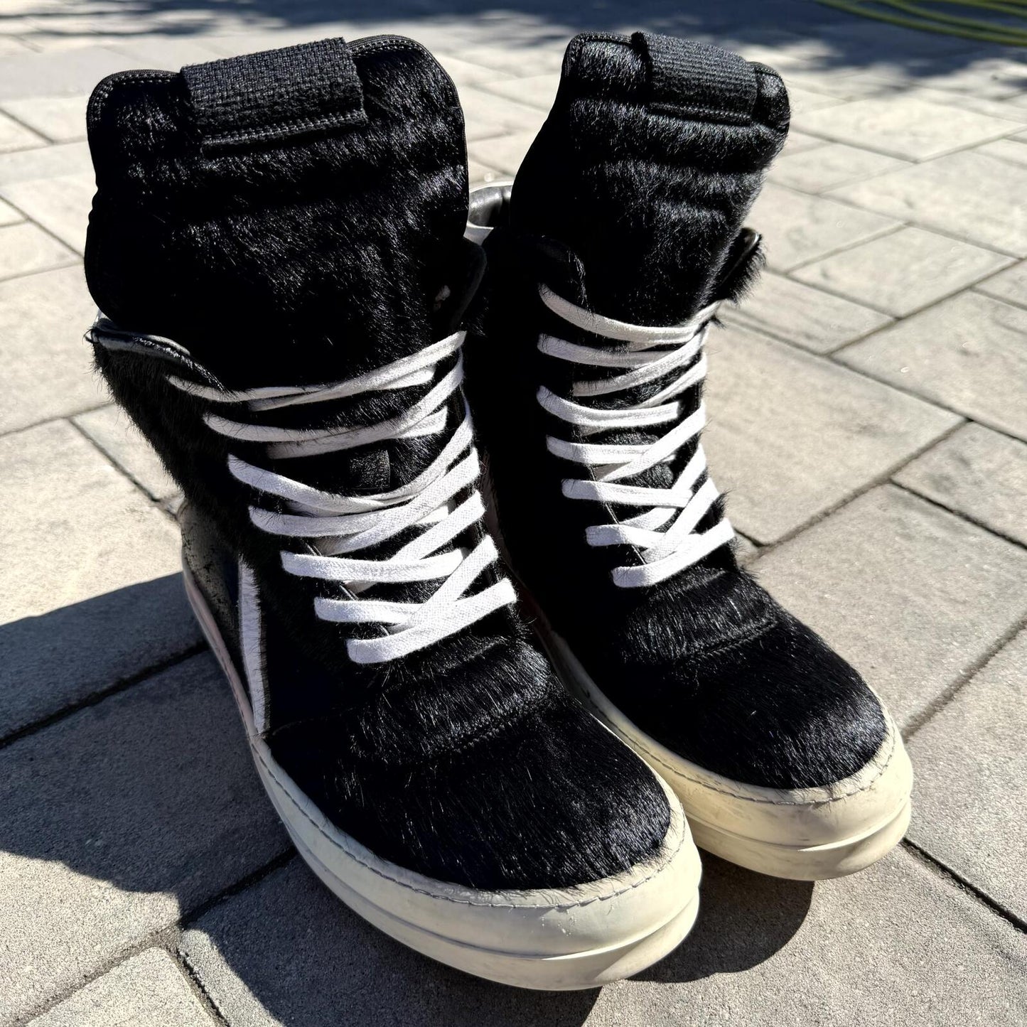 AW13 Rick Owens Ponyhair Geobasket