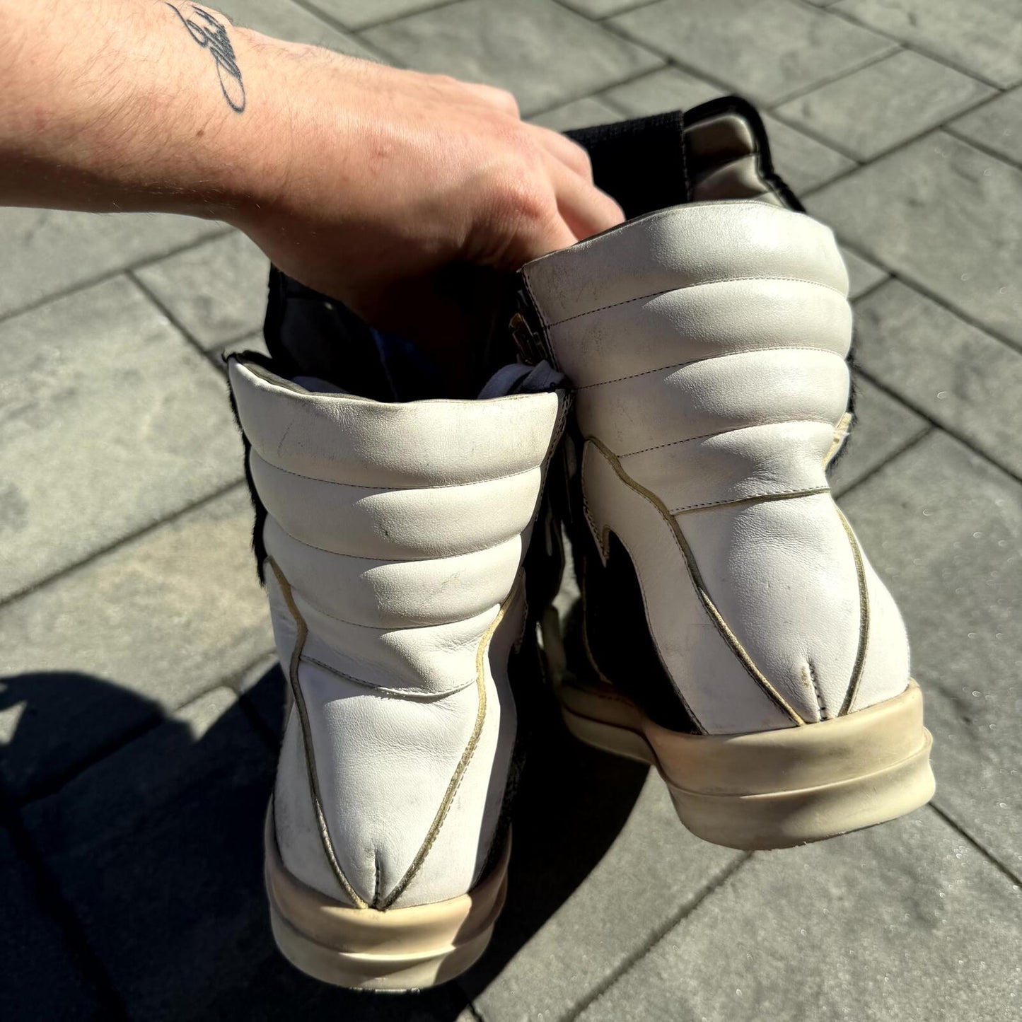 AW13 Rick Owens Ponyhair Geobasket
