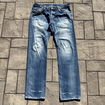 Hysteric Glamour Blue Studded Denim