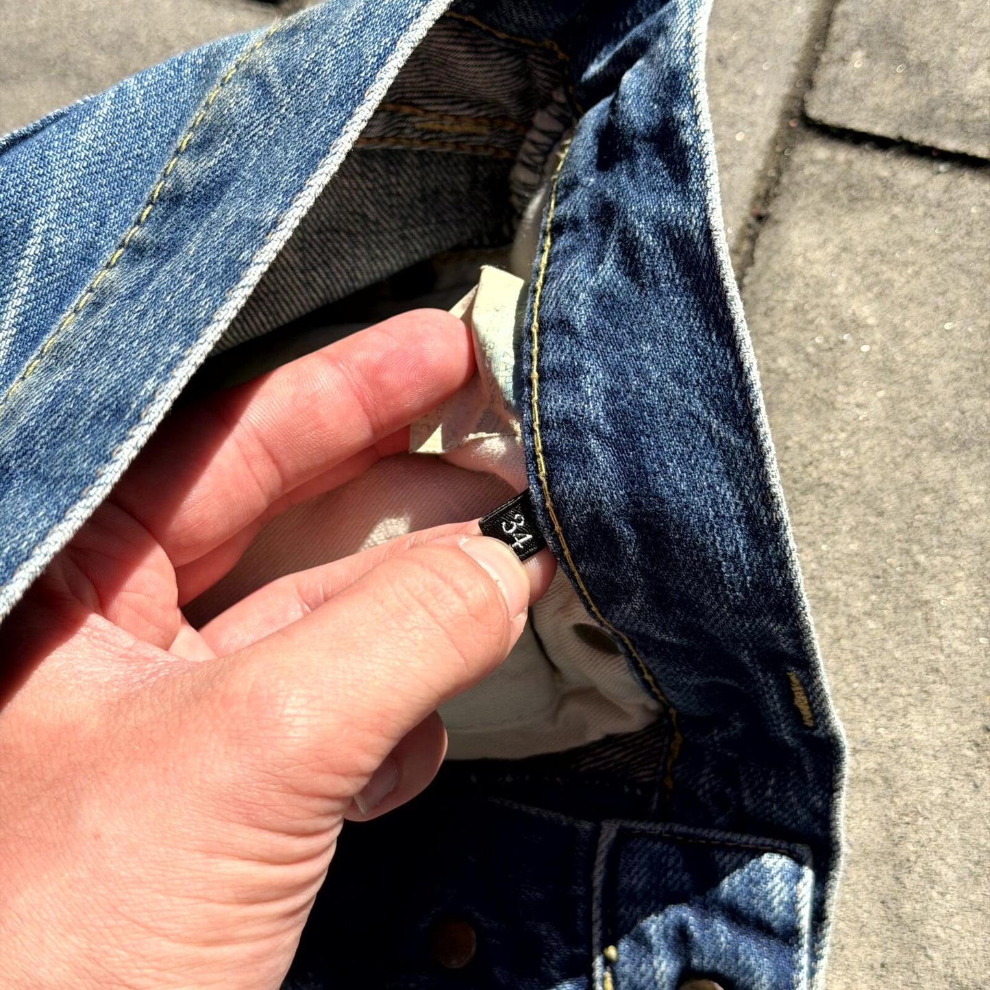 Hysteric Glamour Blue Studded Denim