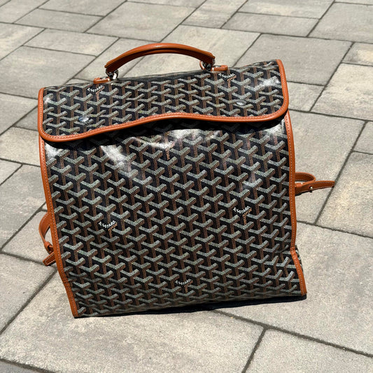 Goyard Brown Léger Backpack