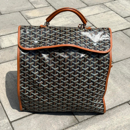 Goyard Brown Léger Backpack
