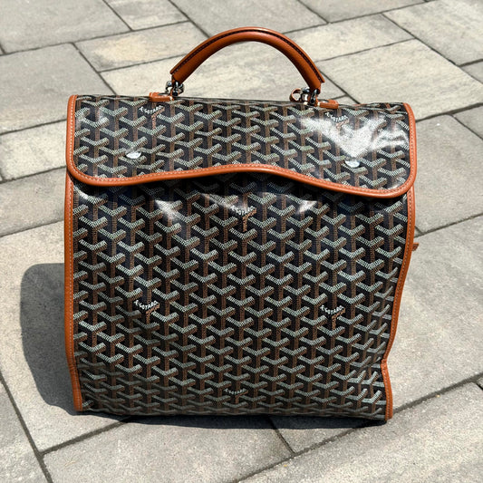Goyard Brown Léger Backpack
