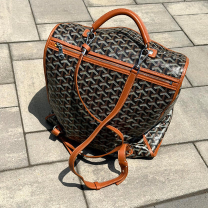 Goyard Brown Léger Backpack