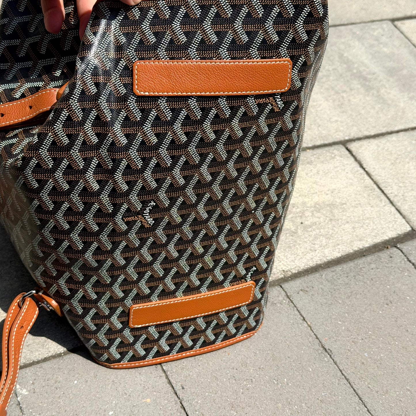 Goyard Brown Léger Backpack