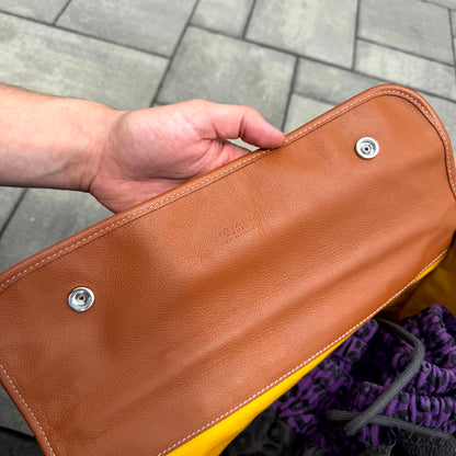 Goyard Brown Léger Backpack