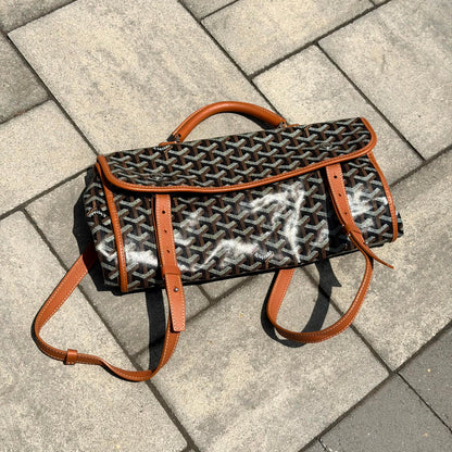 Goyard Brown Léger Backpack