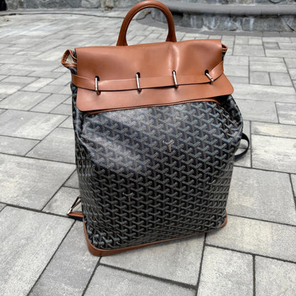 Goyard Brown Steamer Backpack