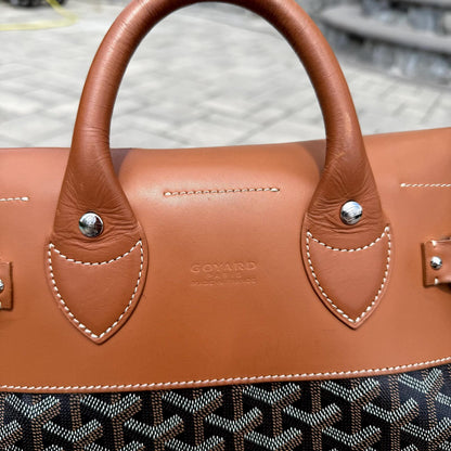 Goyard Brown Steamer Backpack