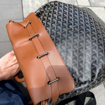 Goyard Brown Steamer Backpack