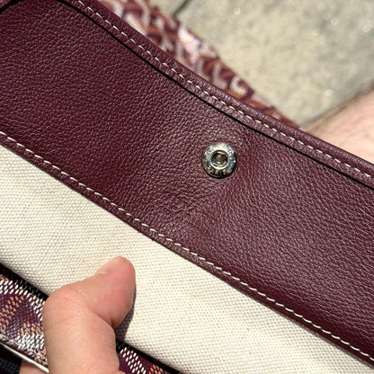Goyard Burgundy St Louis Tote Bag