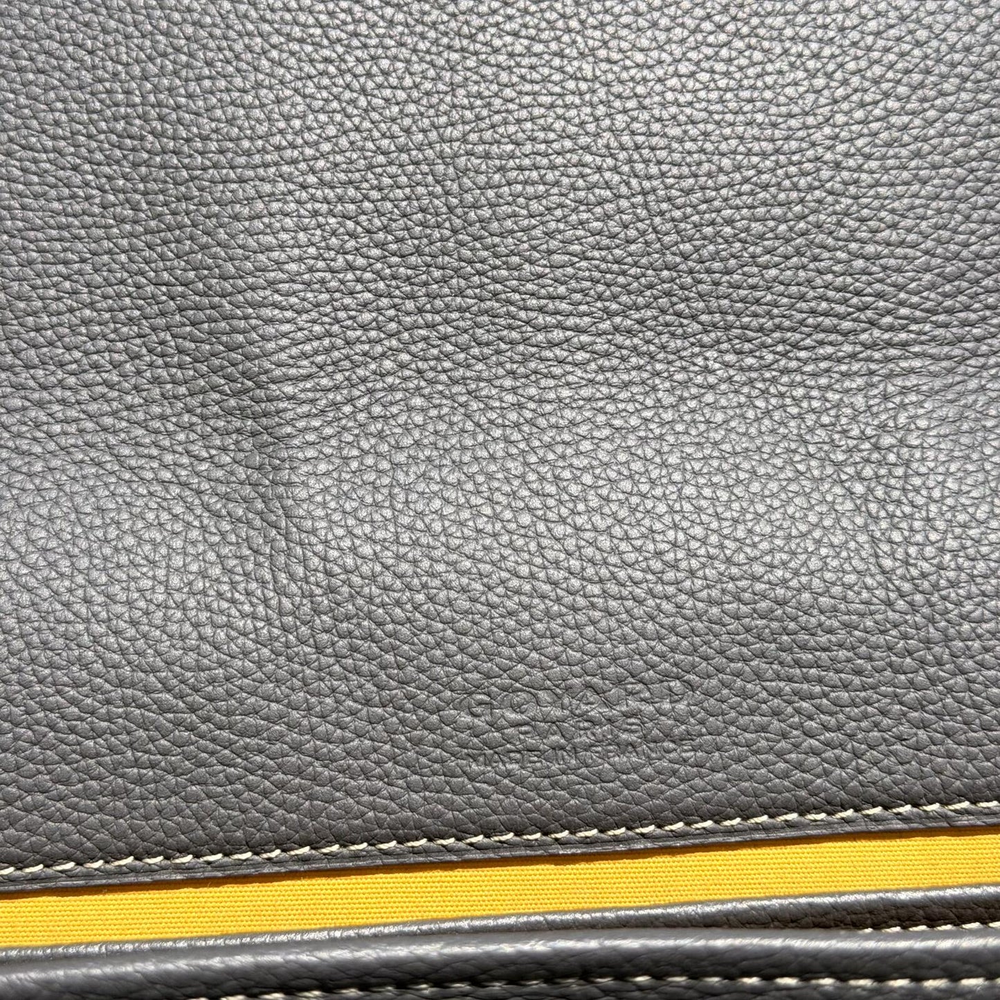 Goyard Grey Belvedere Messenger Bag