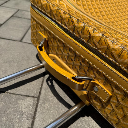 Goyard Yellow Travel Bag