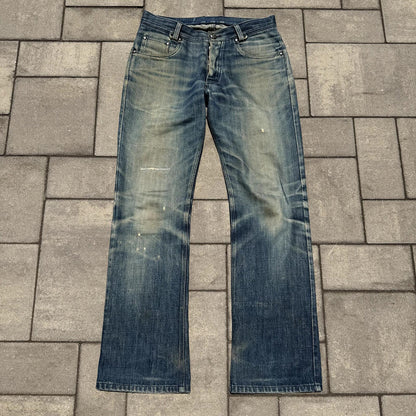 Chrome Hearts Vintage Blue Washed Denim