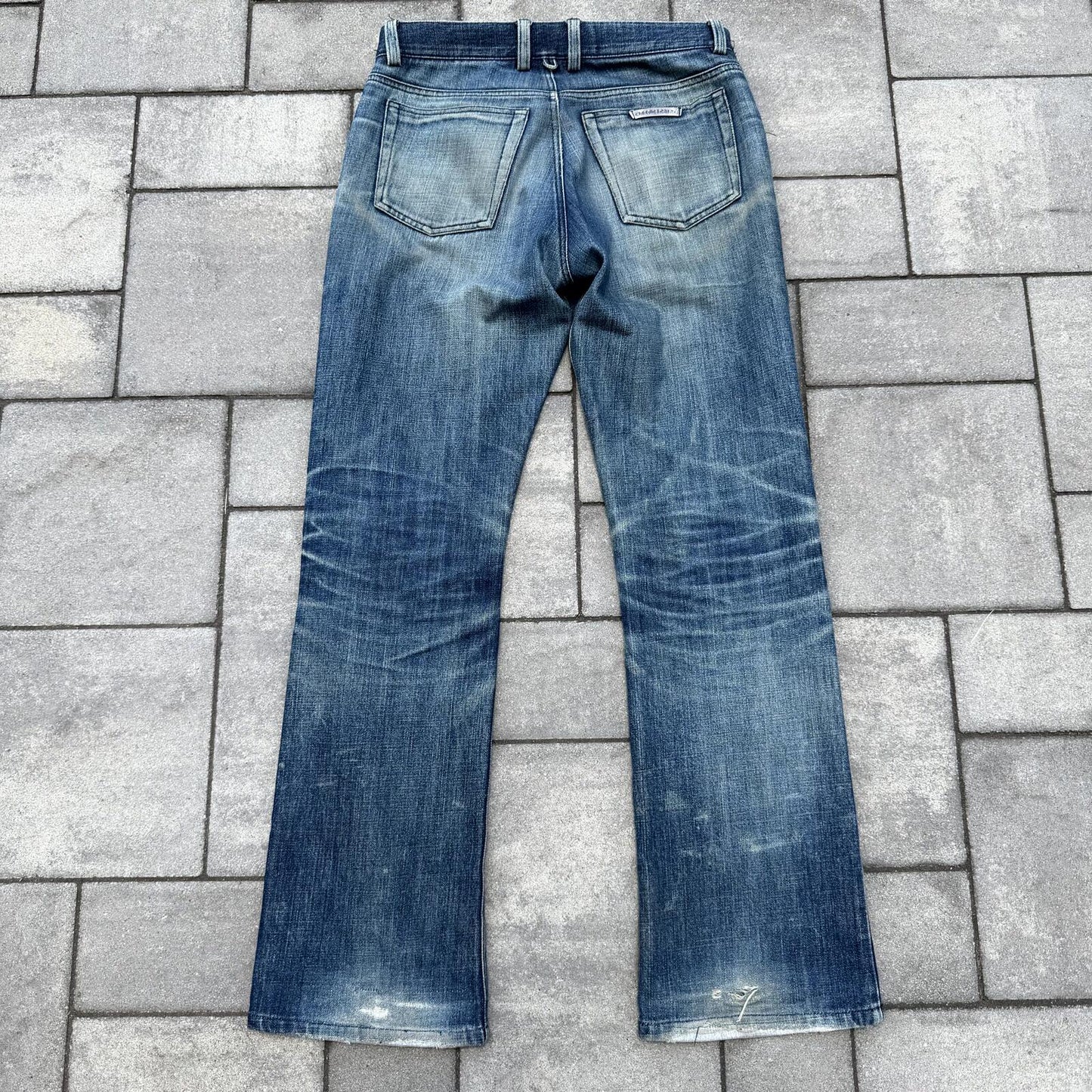 Chrome Hearts Vintage Blue Washed Denim