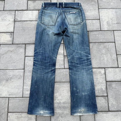 Chrome Hearts Vintage Blue Washed Denim