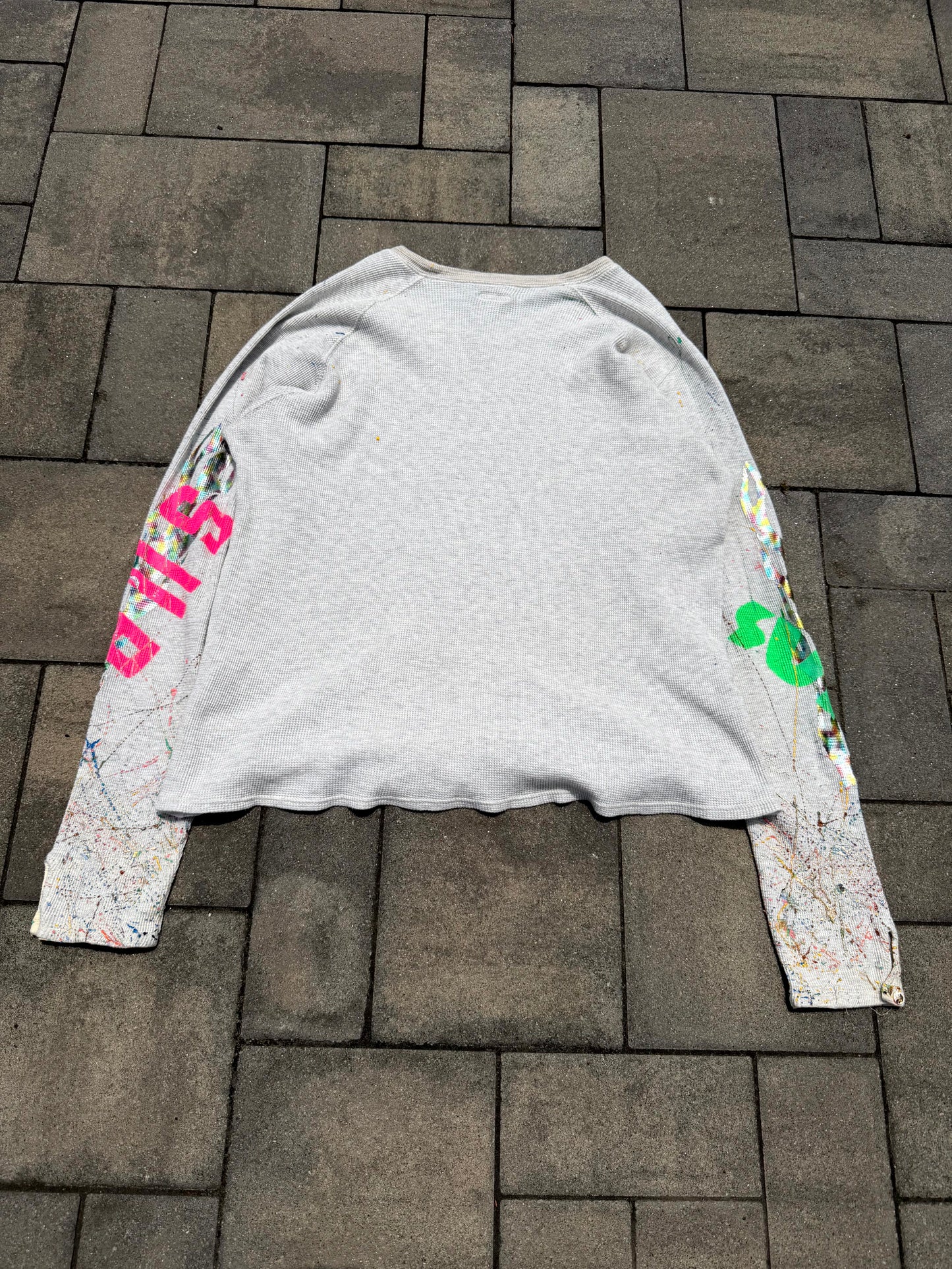 Kapital Paint Splatter Surf Thermal Shirt
