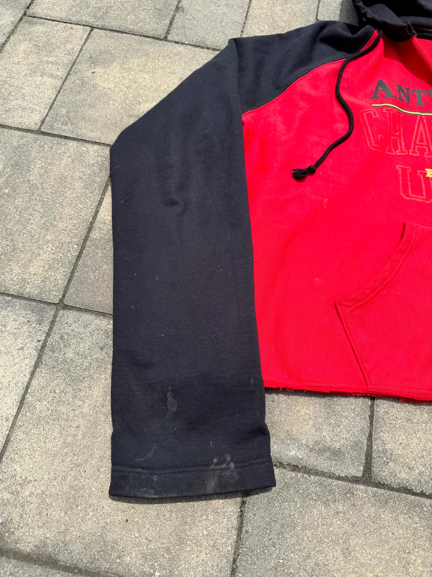 SS17 Vetements Champion Reverse Weave Antwerp Hoodie