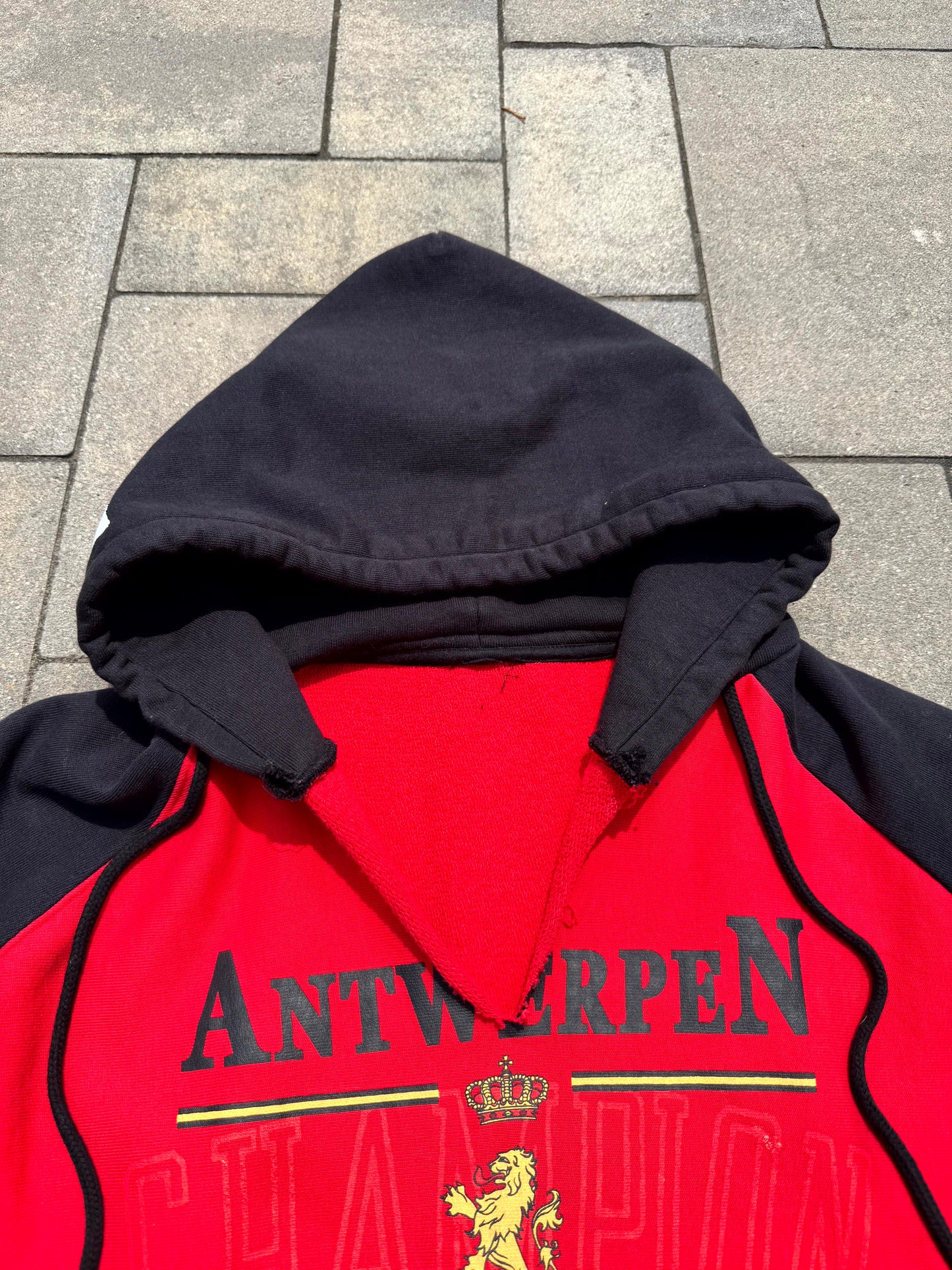 SS17 Vetements Champion Reverse Weave Antwerp Hoodie