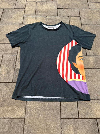 SS02 Yohji Yamamoto Striped Saeko Tee