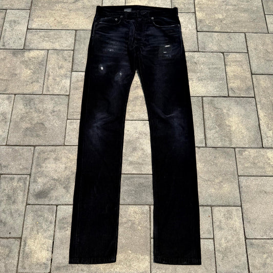 AW09 Dior Homme Repaired Corduroy Pants
