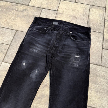 AW09 Dior Homme Repaired Corduroy Pants