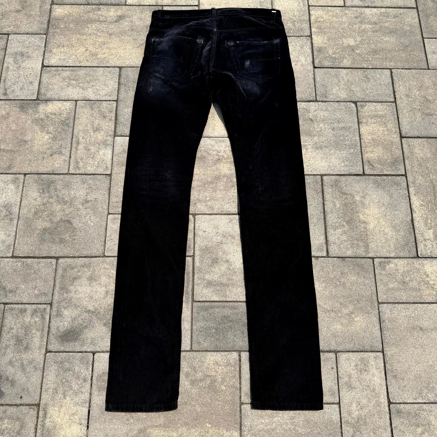 AW09 Dior Homme Repaired Corduroy Pants