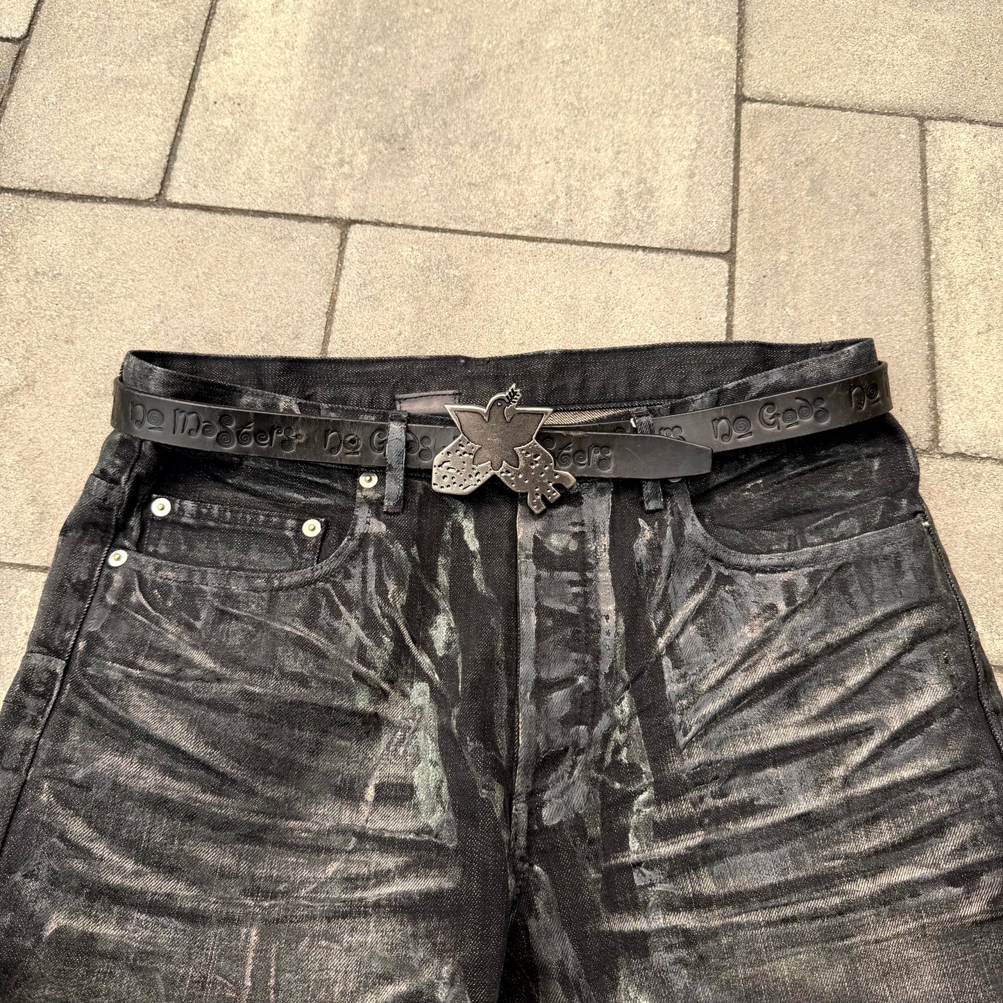 SS03 Undercover Scab No Gods no Masters Belt