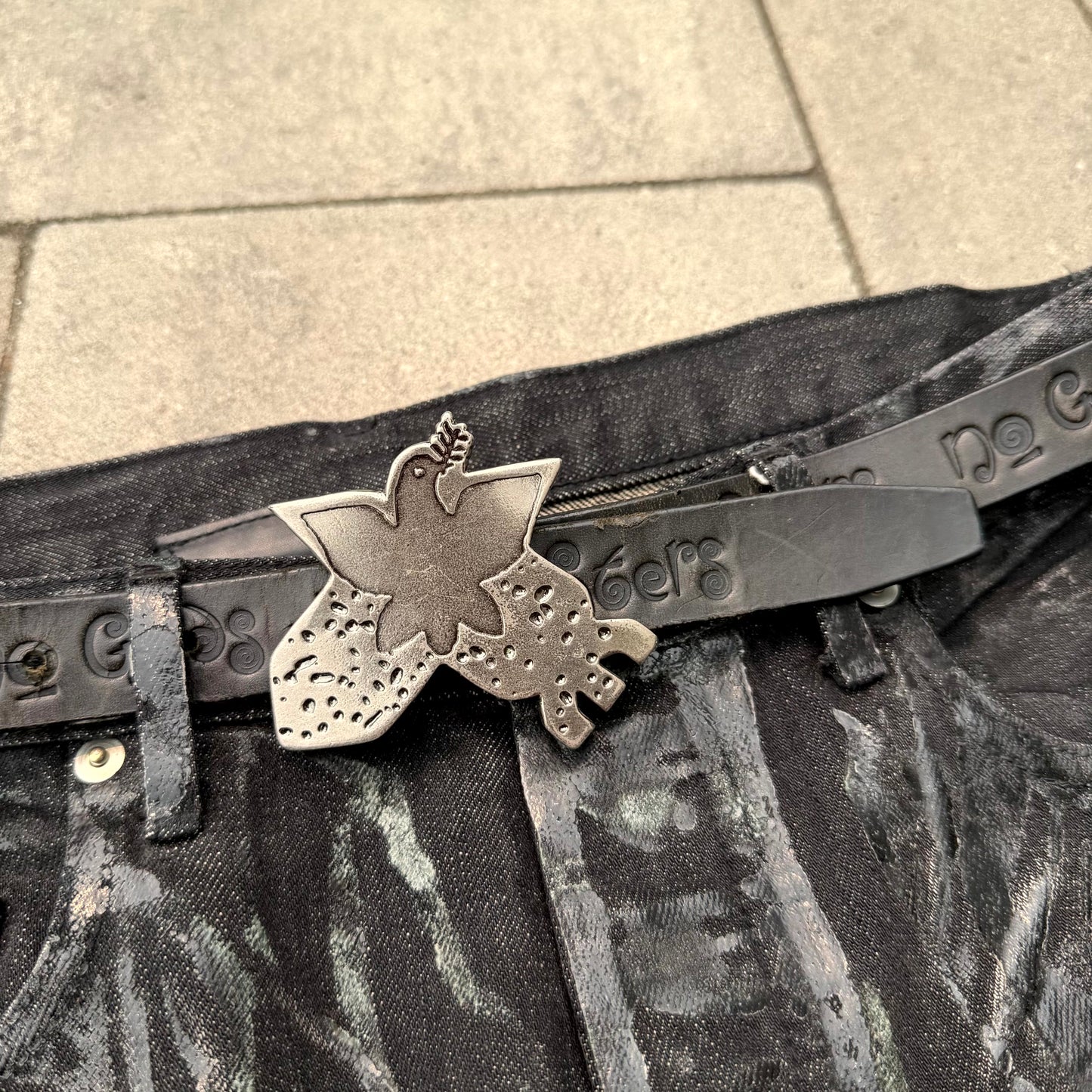 SS03 Undercover Scab No Gods no Masters Belt