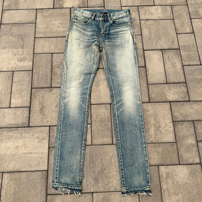 2018 Saint Laurent Paris Blue D02 Denim