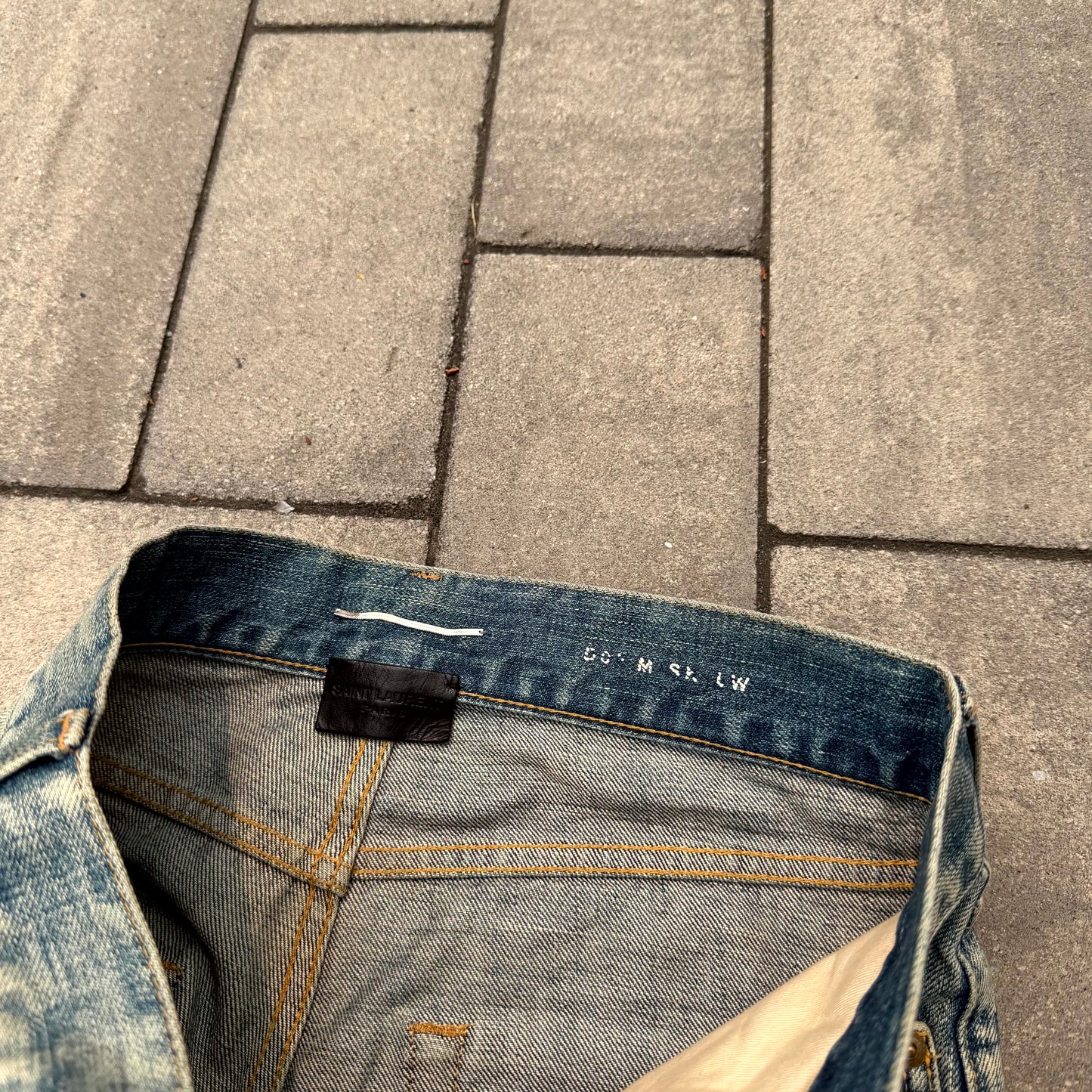2018 Saint Laurent Paris Blue D02 Denim