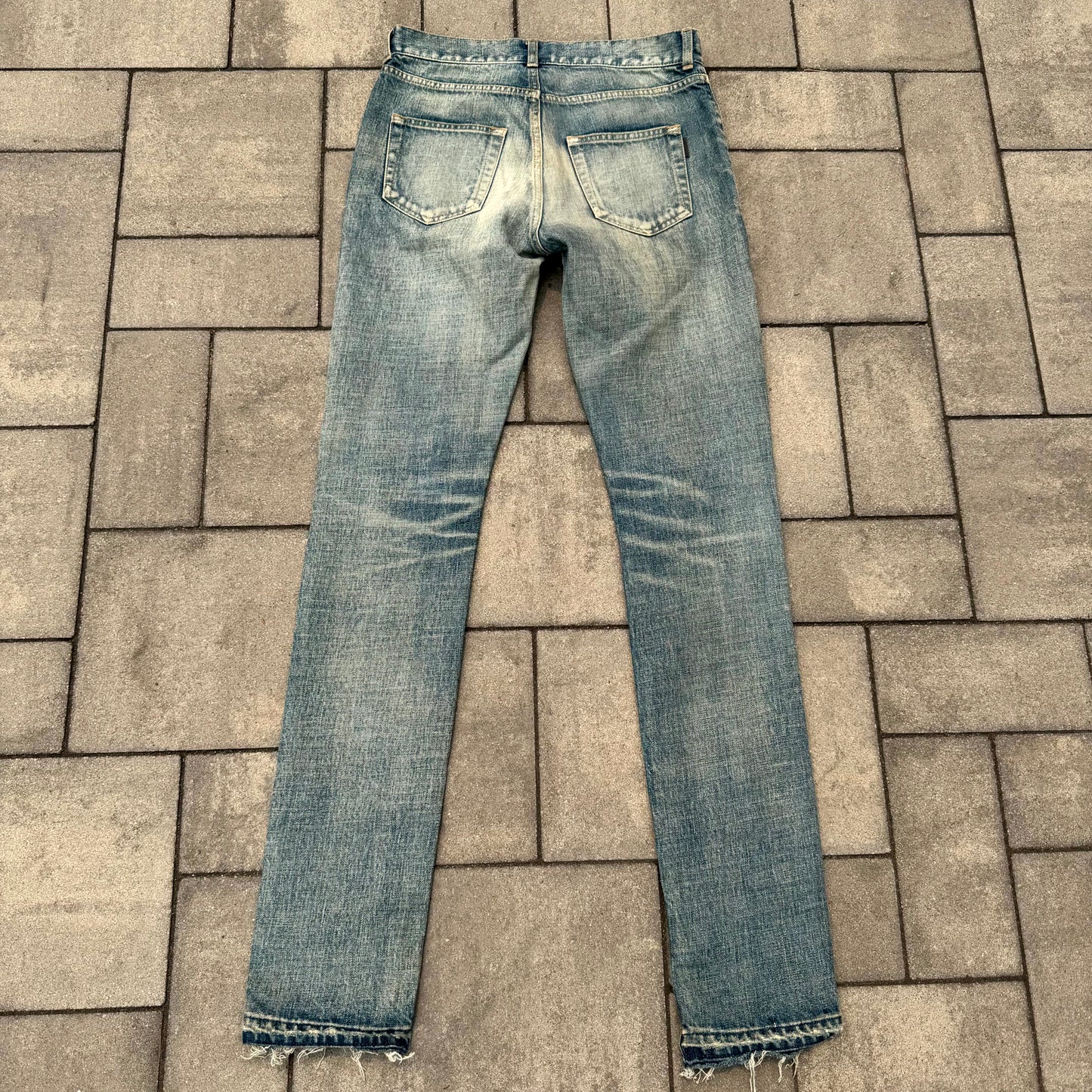 2018 Saint Laurent Paris Blue D02 Denim