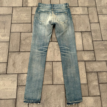 2018 Saint Laurent Paris Blue D02 Denim