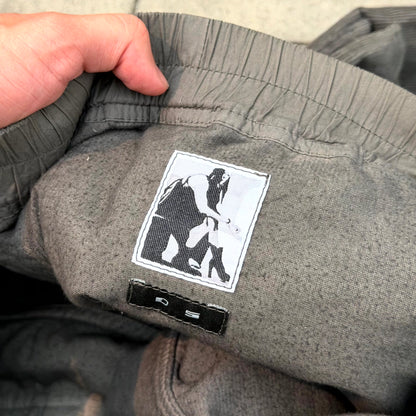 FW15 Rick Owens Dark Dust Corduroy Creatch Cargos