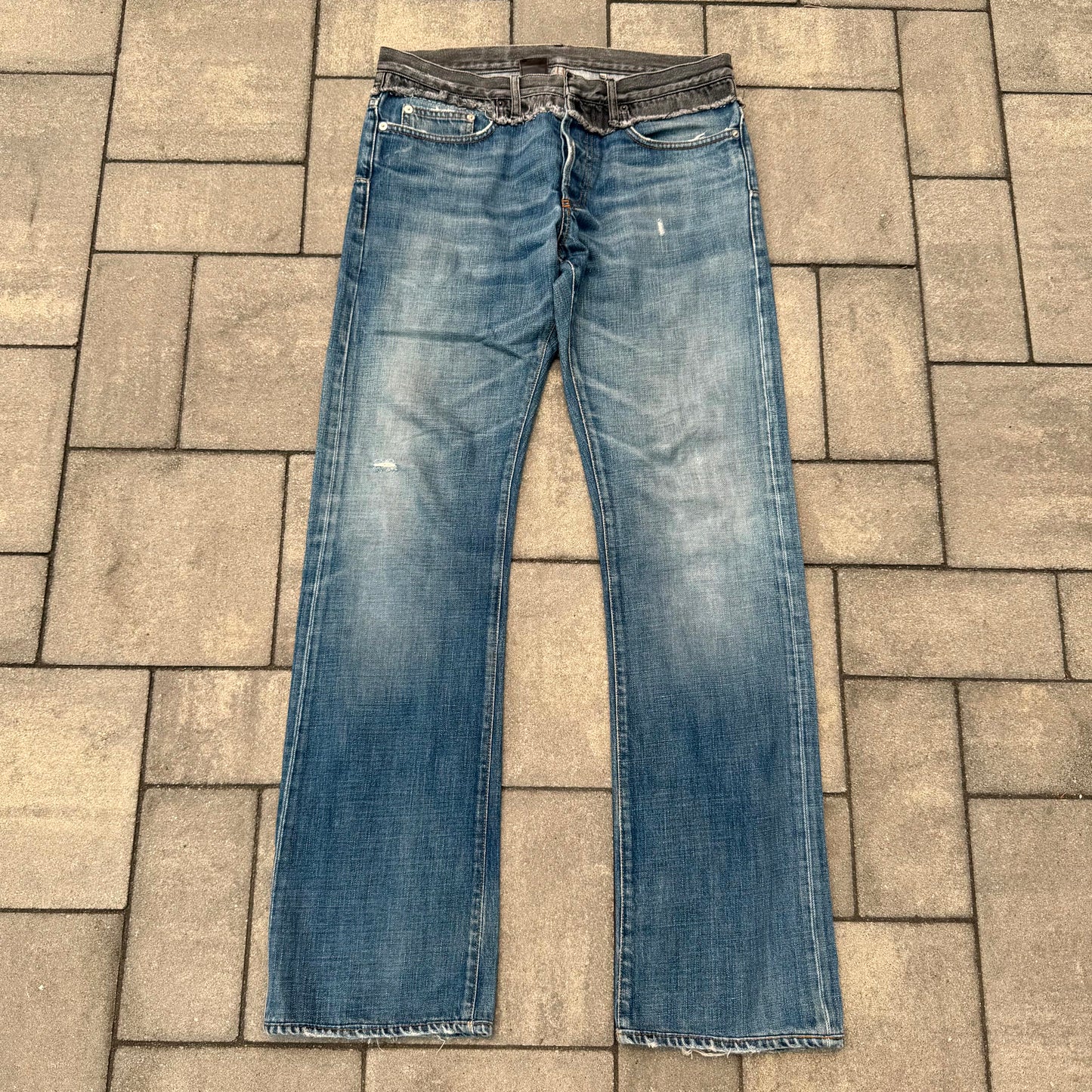 AW06 Dior Homme Cummerbund Denim