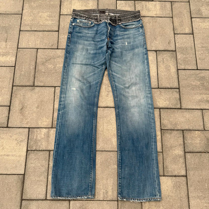 AW06 Dior Homme Cummerbund Denim
