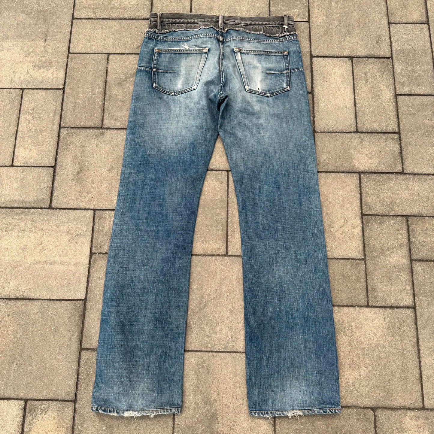 AW06 Dior Homme Cummerbund Denim