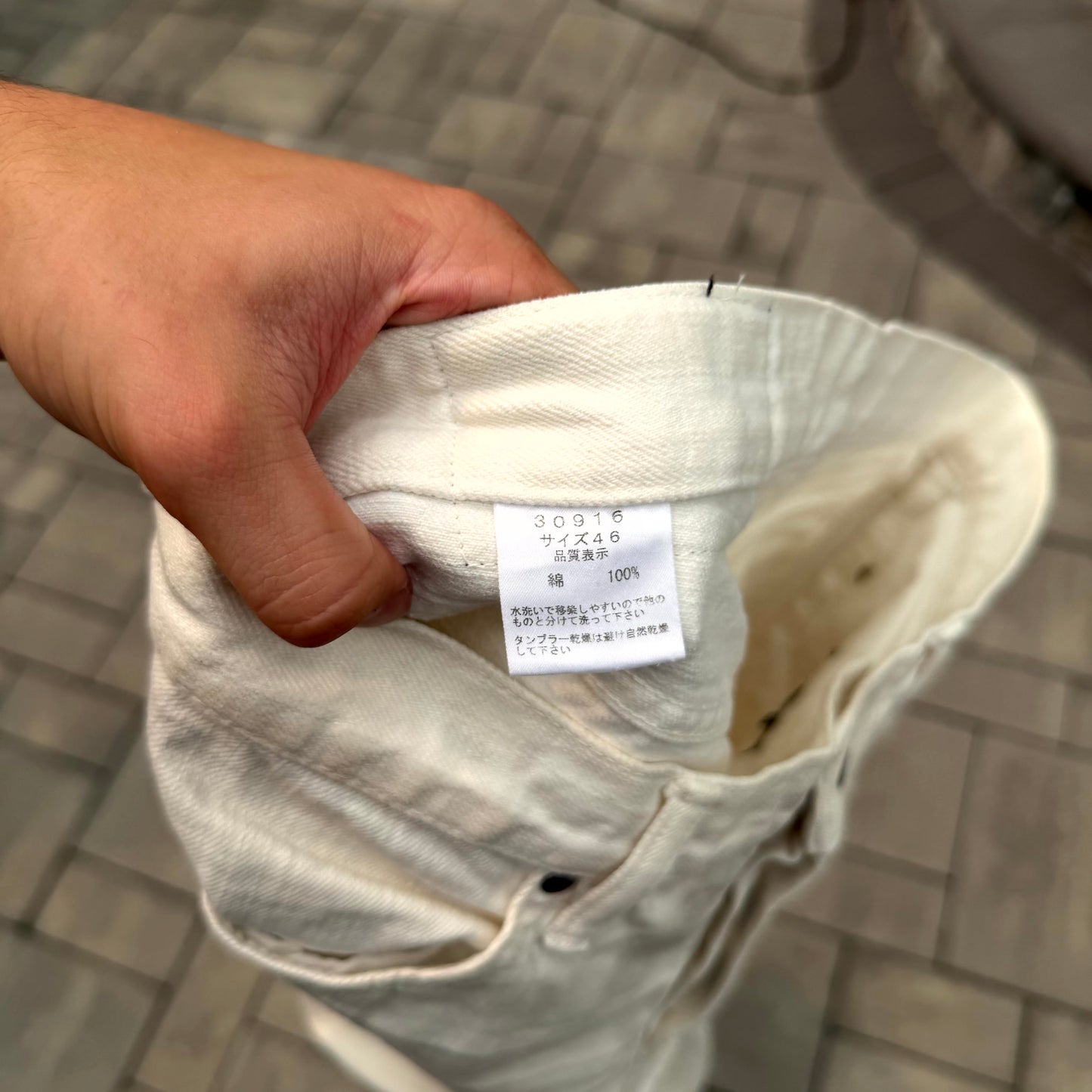 Shellac Dirty White Bootcut Denim