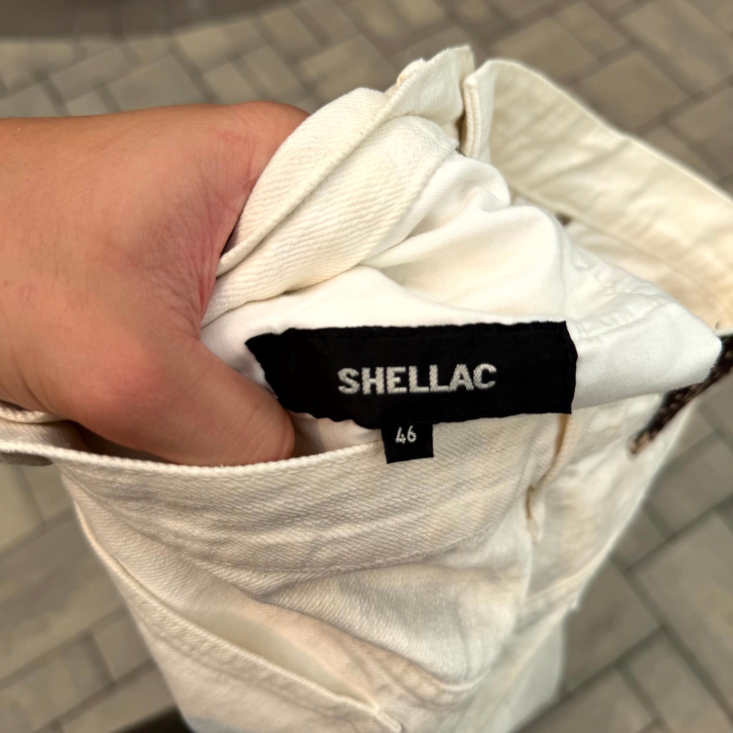 Shellac Dirty White Bootcut Denim