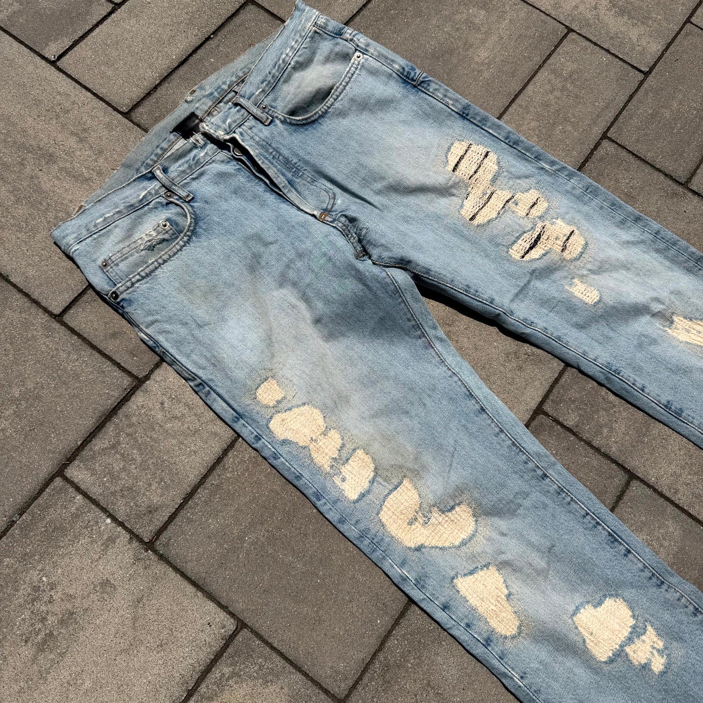 SS06 Dior Homme Crash Denim