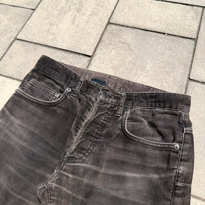 Dior Homme Grey Corduroy Pants