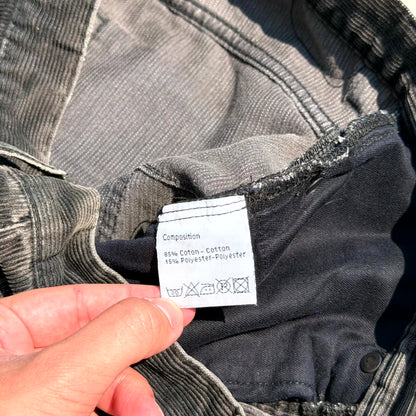 Dior Homme Grey Corduroy Pants