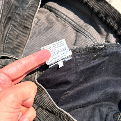 Dior Homme Grey Corduroy Pants