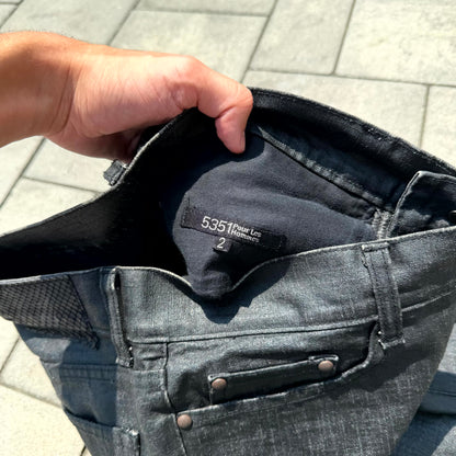 5351 Pour Les Homme Bootcut Waxed Denim