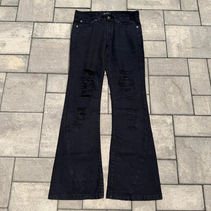 KUI Pierced Bootcut Denim