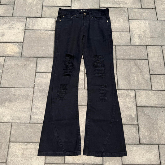 KUI Pierced Bootcut Denim